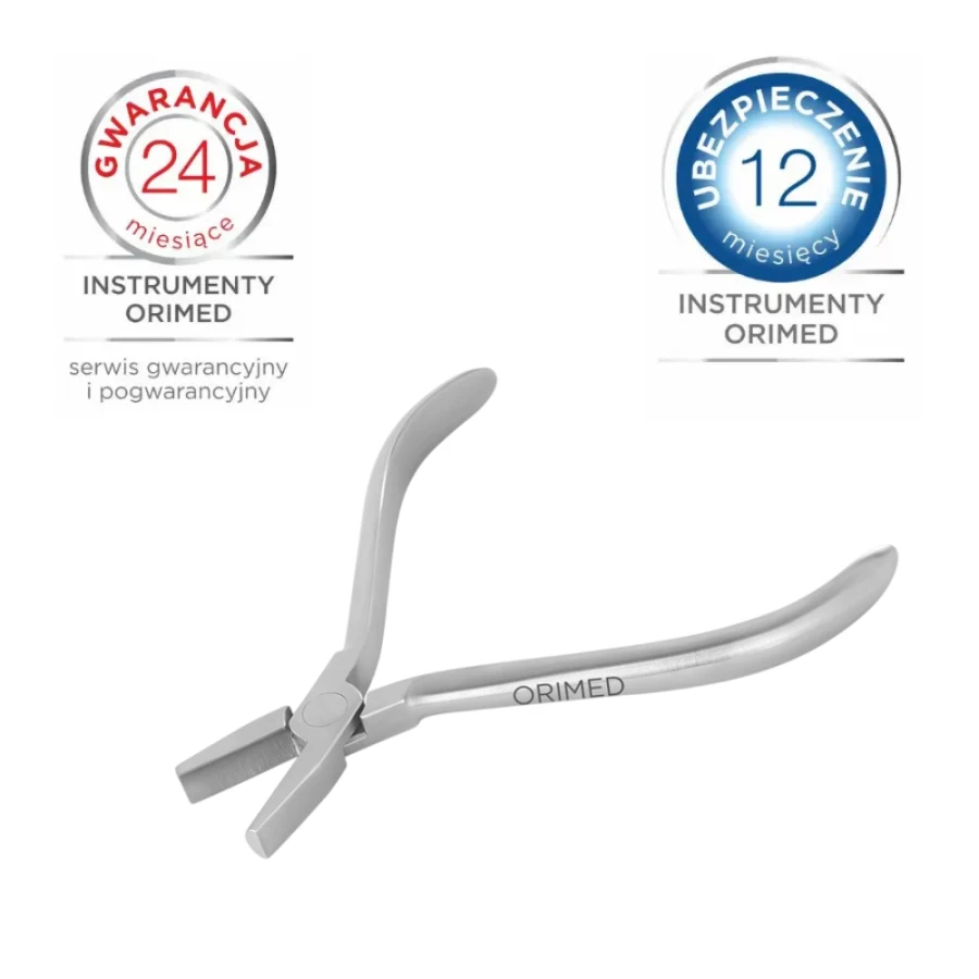 KLESZCZE ORTODONTYCZNE HOLLOW-CHOP - Do formowania łuków, dł. 13 cm KLESZCZE ORTODONTYCZNE HOLLOW-CHOP - Do formowania łuków, dł. 13 cm