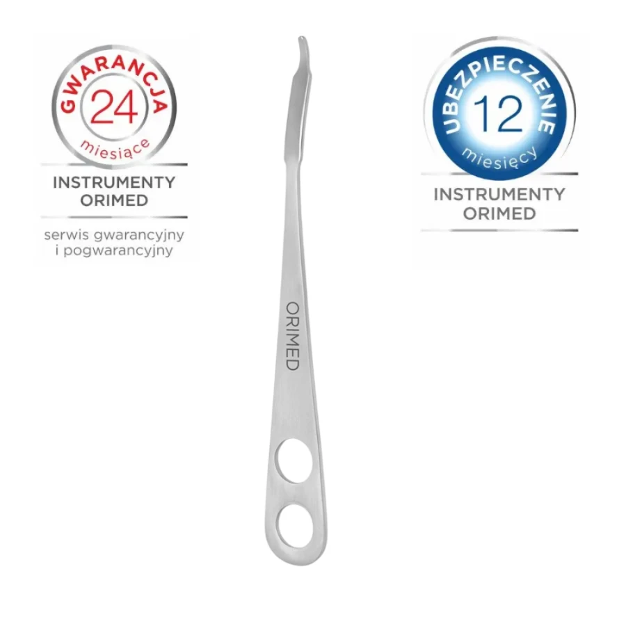 DŹWIGNIA KOSTNA HOHMANN - Szer. 2 mm - 10 mm, dł. 22 cm DŹWIGNIA KOSTNA HOHMANN - Szer. 2 mm - 10 mm, dł. 22 cm