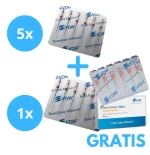5 x Reciproc Blue + Gratis Reciproc Blue R25/25mm oraz Reciproc Blue Gutaperka Assortyment + C-Pilot  6 sztukowy