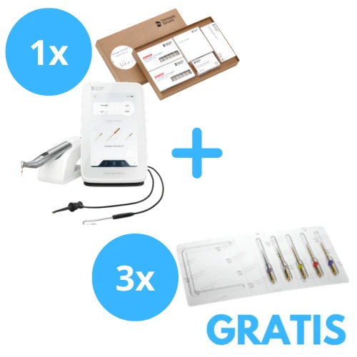 X-Smart Pro+ Protaper Ultimate Kit (wersja z endometrem) + Gratis  3x Protaper Ultimate Asortyment 5 pilników