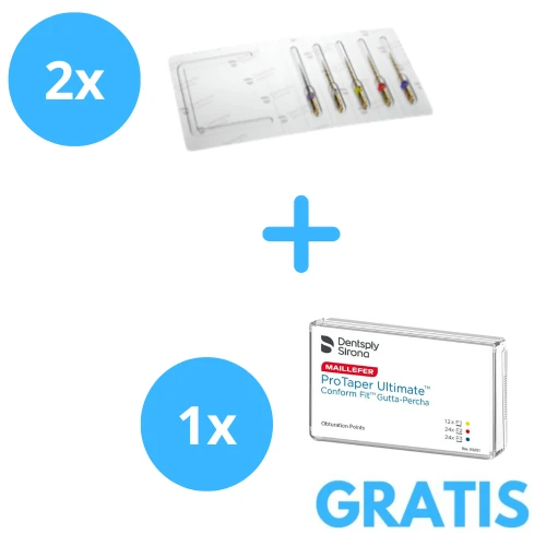 2 x Protaper Ultimate Sequence ( 5 sztukowe ) + Gratis 1 x Gutaperka ProTaper Ultimate Assortment