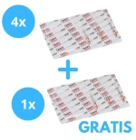4 x  WaveOneGold ( 3 sztukowe ) + Gratis 1 x x WaveOne Gold Primary ( 3 sztukowe )
