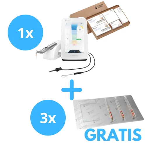 X-Smart Pro+ Protaper Ultimate Kit (wersja z endometrem) + Gratis  3x Protaper Ultimate Asortyment 3 pilniki