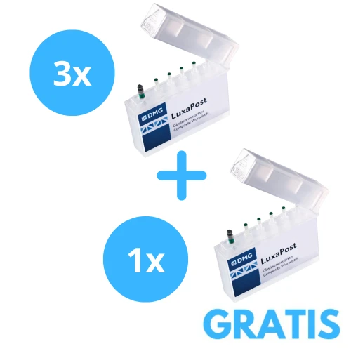 3 x Wkłady LuxaPost PS DMG + Gratis 1 x Wkłady LuxaPost PS DMG