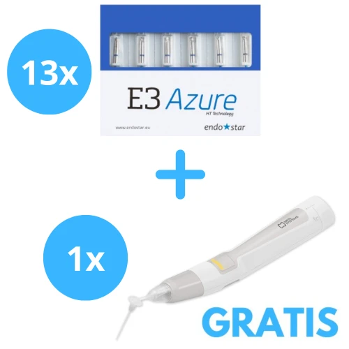 13 x Endostar Azure 6 szt + Gratis Aktywator do Irygacji EQ-S