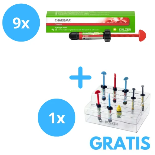 9 x Charisma Classic + Gratis Stojak Kulzer