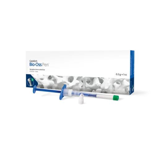 GEISTLICH BIO-OSS® PEN, WOŁOWY SUBSTYTUT KOŚCI W STRZYKAWCE, GRANULKI 0,25-1 MM, 0,5 G (~1,0 CM3)