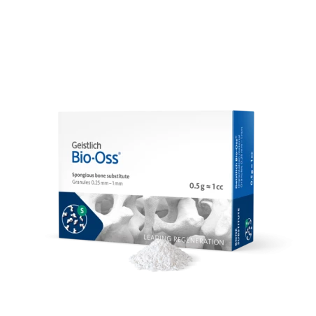 GEISTLICH BIO-OSS®, WOŁOWY SUBSTYTUT KOŚCI, GRANULKI 0,25-1 MM, 0,5 G (~1,0 CM3)
