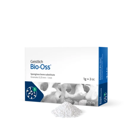 GEISTLICH BIO-OSS, WOŁOWY SUBSTYTUT KOŚCI, GRANULKI 0.25-1 MM, 1G (~2,0CM3)