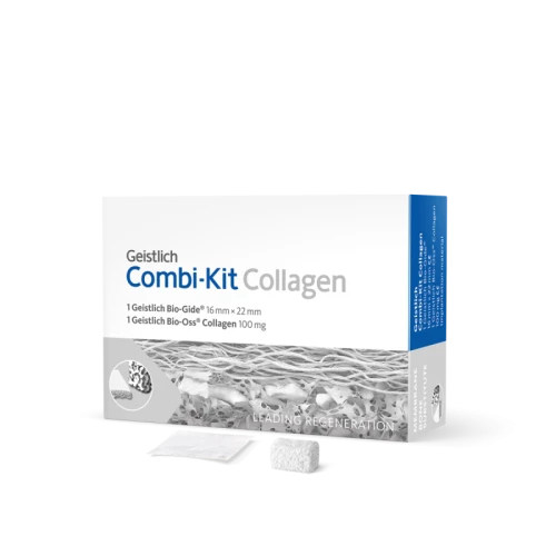 GEISTLICH COMBI-KIT COLLAGEN - ZESTAW BIO-OSS COLLAGEN 100 MG + BIO-GIDE® 16 X 22 MM