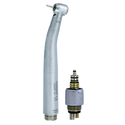 Yusendent turbina Premium Line CX207 GW ze światłem na szybkozłączkę W&H + SZYBKOZŁĄCZKA TYP W&H