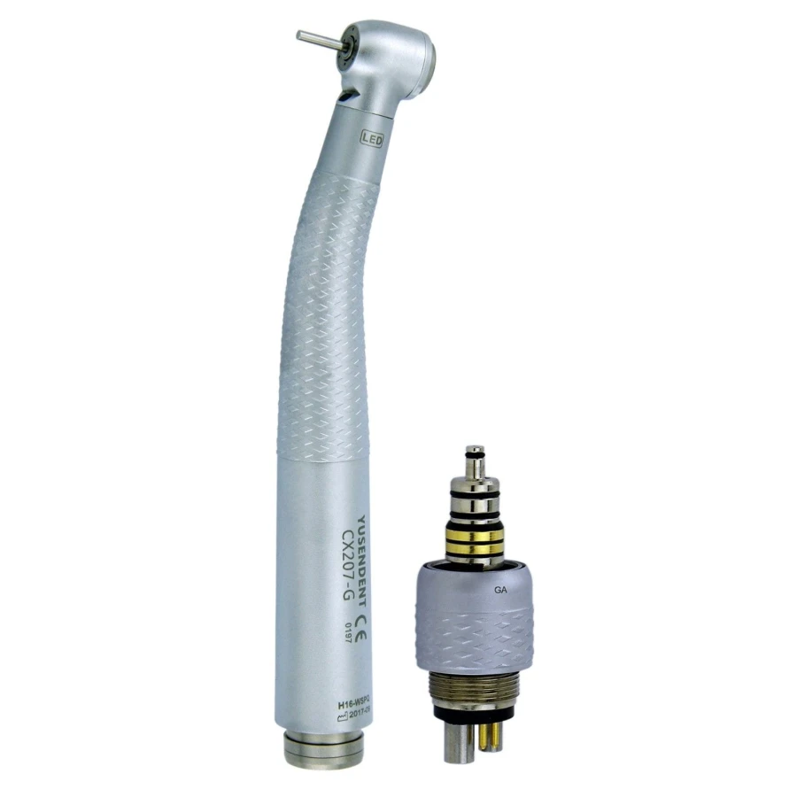 Yusendent turbina Premium Line CX207 GW ze światłem na szybkozłączkę W&H + SZYBKOZŁĄCZKA TYP W&H