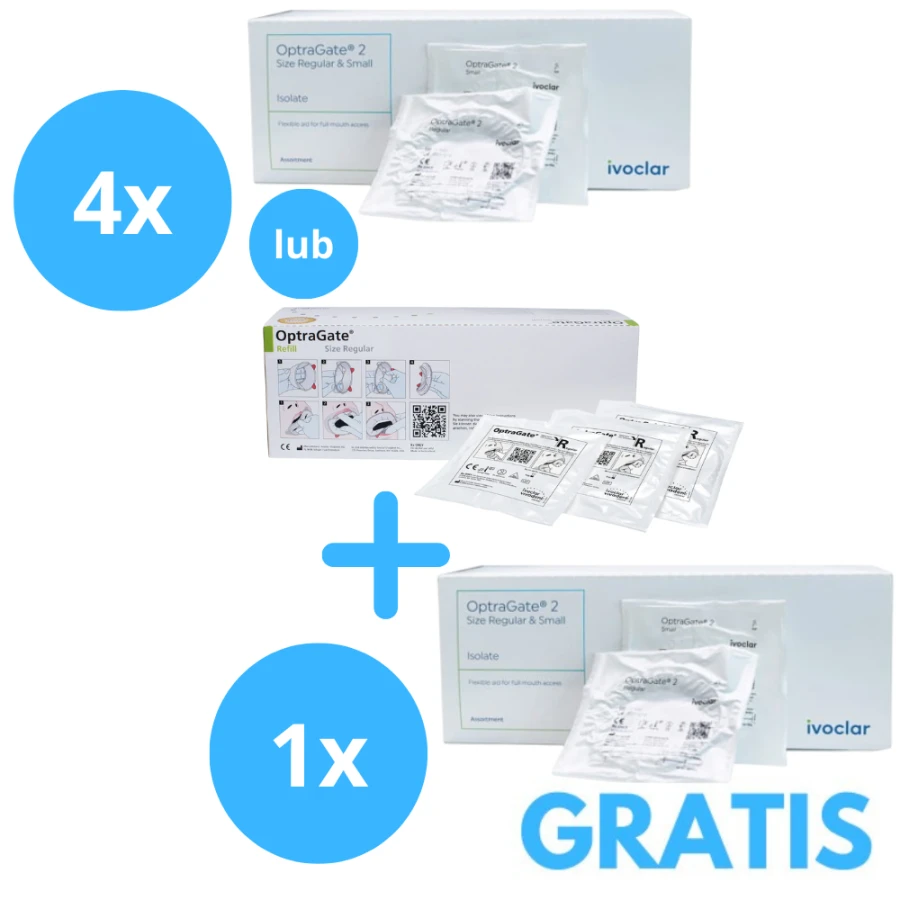 4 x Optragate 2 / Optragate + Gratis 1 x Optragate 2 ( Regular , Small , Assortyment ) 4 x Optragate 2 / Optragate + Gratis 1 x Optragate 2 ( Regular , Small , Assortyment )