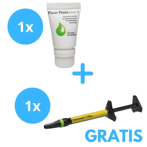 1 x Fluor Protector S 1x7g + Gratis 1 x Helioseal F Plus 1x1,25g