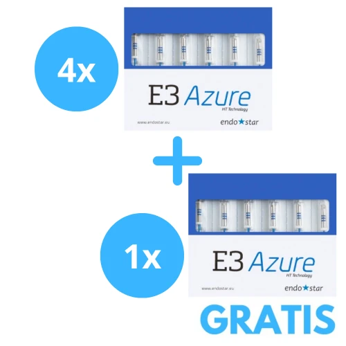 4 x Endostar Azure ( 6 sztukowe ) + Gratis 1 x Endostar Azure ( 6 sztukowe )