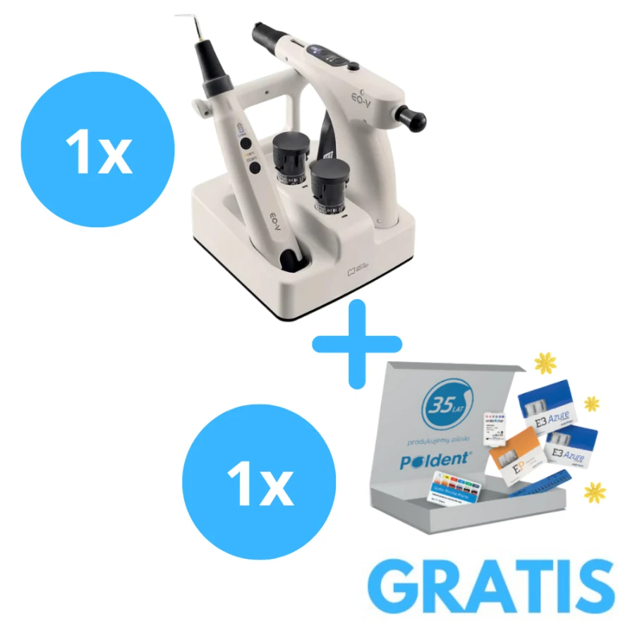 EQ-V - System do Wypełniania Kanału Gorącą Gutaperką + Zestaw Specjalny Gratis EQ-V - System do Wypełniania Kanału Gorącą Gutaperką + Zestaw Specjalny Gratis