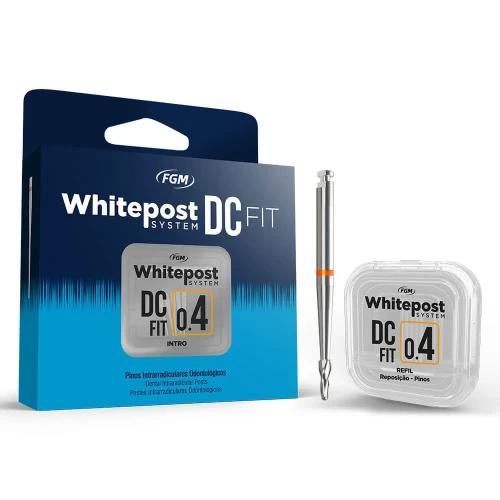 WHITE POST DC FIT INTRO ( Ultra Cienkie Wkłady ) (5 sztuk wkładów + 1 szt wiertła )