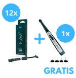12 Strzykawek Kompozytu Elóra 4g + Gratis Lampa do polimeryzacji Swan+