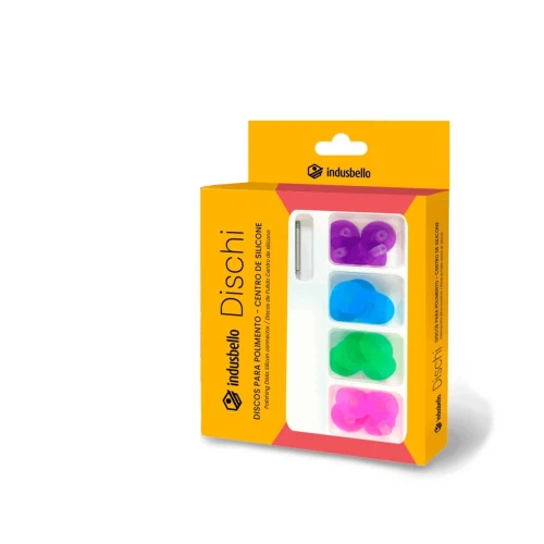 INDUSBELLO Dyski polerskie SET 40 szt. 4 kolory