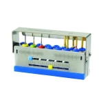 Endo Star 12 - Stalowy Endobox z 12 otworami na instrumenty endo