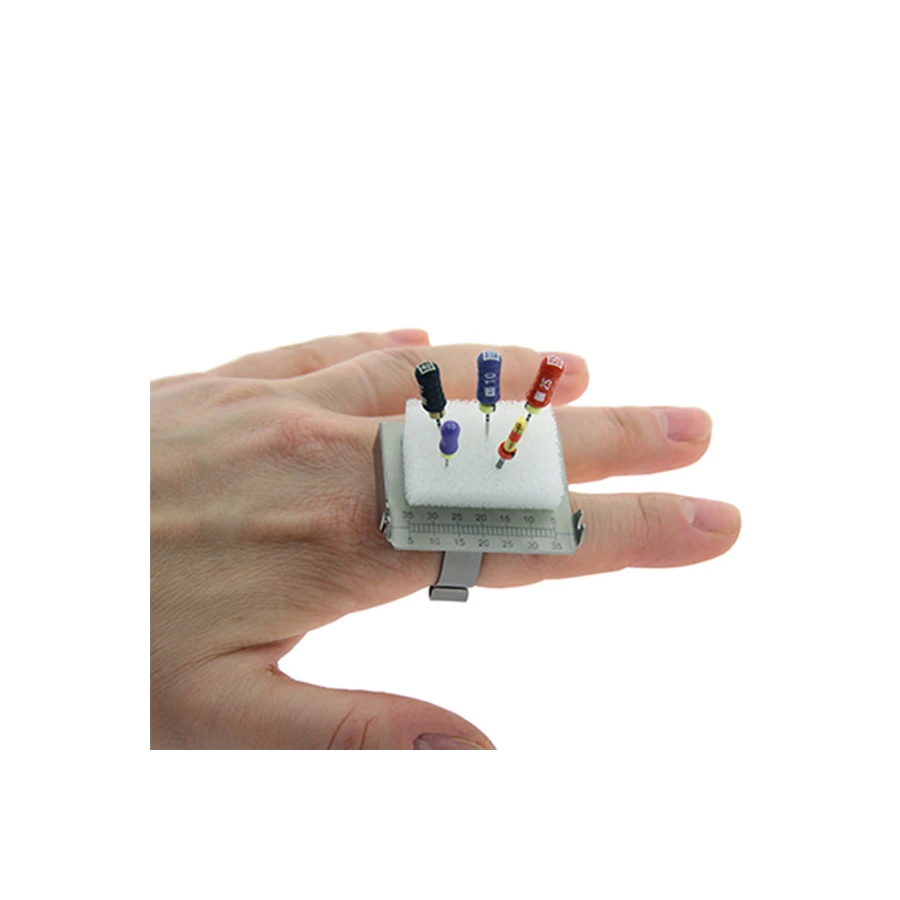 Endo Ring Plus - Stalowy pierścień z ruchomą miarką endo i wymienną gąbką. Endo Ring Plus - Stalowy pierścień z ruchomą miarką endo i wymienną gąbką.