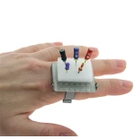 Endo Ring Plus - Stalowy pierścień z ruchomą miarką endo i wymienną gąbką.