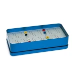 Endo Eco - Aluminiowy endoboks z 180 otworami na instrumenty endo.