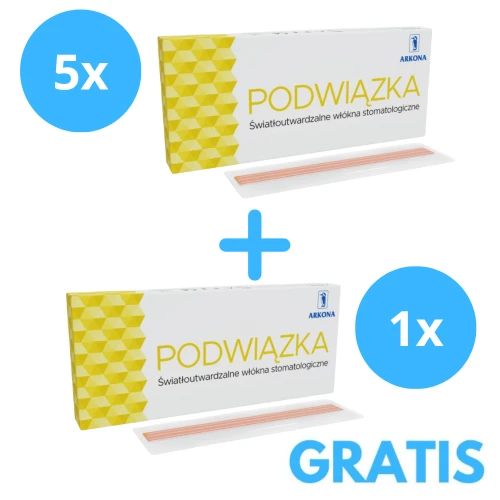 5 x Podwiązka Arkona + Gratis 1 x Podwiązka Arkona