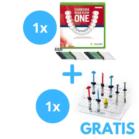1 x BULK FLOW ONE ZESTAW + Gratis  1 x Stojak na kompozyt