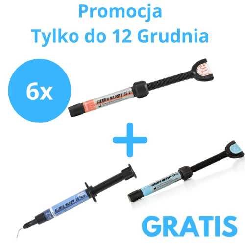 6 x Clearfil Majesty ES-2 LUB Flow Universal + Gratis Clearfil ES-2 Classic +  Clearfil ES Flow