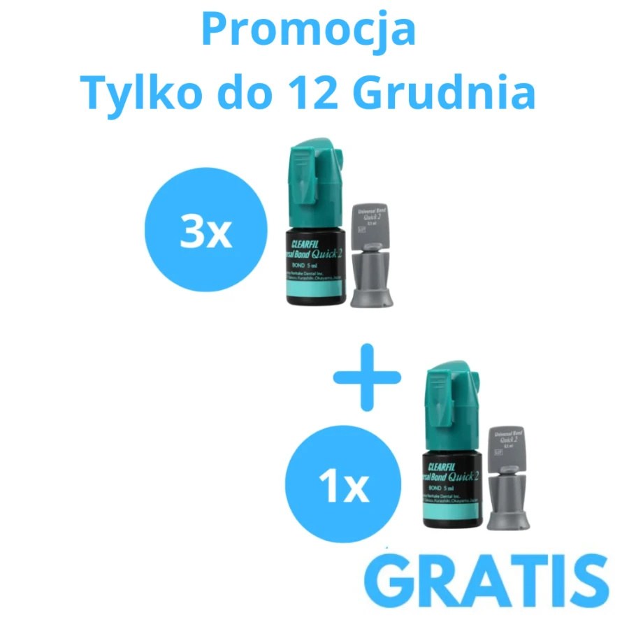 3 x Clearfil Universal Bond Quick 2 ( 5ml )  + Gratis 1 x Clearfil Universal Bond Quick 2 ( 5ml )