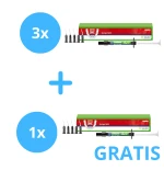 3 x  Bulk Flow One 2g + Gratis 1 x Bulk Flow One 2g