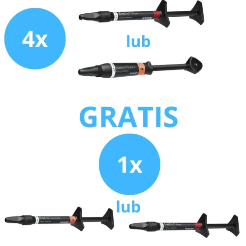 4 x Evetric Flow/BulkFlow 2g + Gratis 1 x Evetric Flow 2g lub Evetric Bulk Flow 1x2g