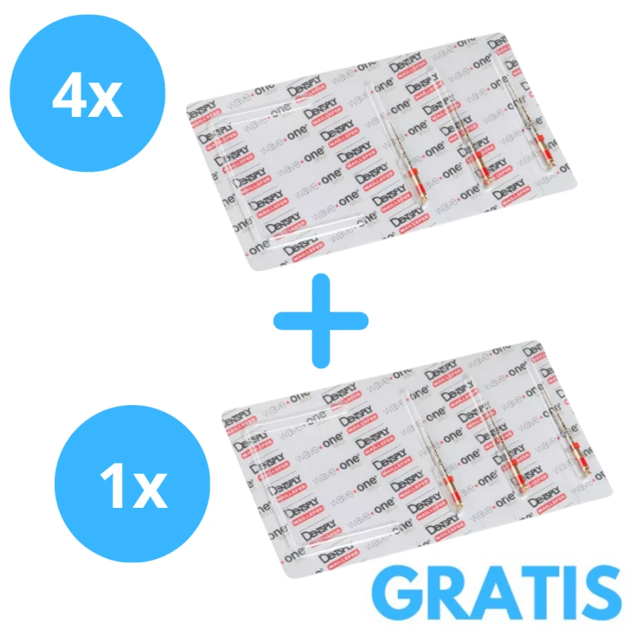 4 x  WaveOneGold ( 3 sztukowe ) + Gratis 1 x WaveOne Gold SMALL ( 3 sztukowe )