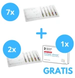 NEW MAJ Protaper Ultimate (5 szt) + Gratis 2x Protaper Ultimate Asortyment (5 szt) + 1 x Gutaperka Protaper Ultimate Assortyment