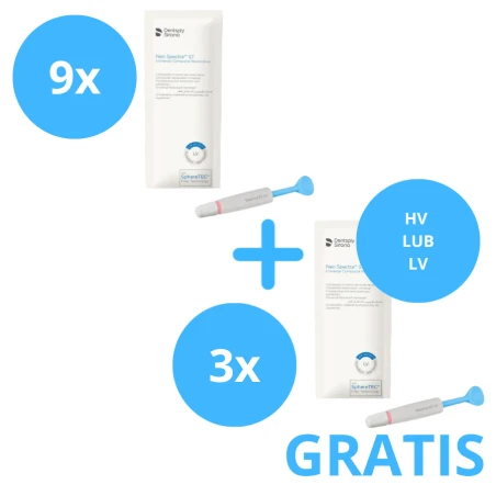 9 x Neo Spectra ST (strzykawka 3 g)  HV/LV/Effects + Gratis 3x Neo Spectra ST (strzykawka 3 g)   A2 HV LUB LV