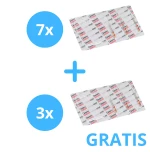 7 x  WaveOneGold ( 3 sztukowe ) + Gratis 3 x WaveOne Gold Primary ( 3 sztukowe )