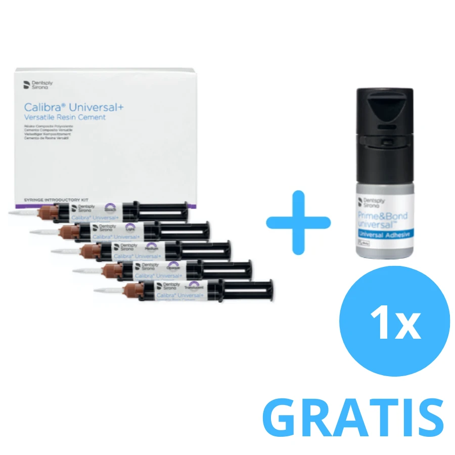 1 x Zestaw Calibra Syringe Introductory Kit + Gratis 1x Prime&Bond 4 ml