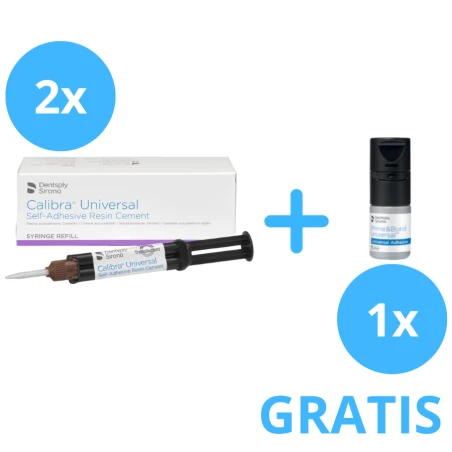 2x Calibra Universal+ ( 2 x 4,5g ) + Gratis 1 x Prime&Bond 4ml