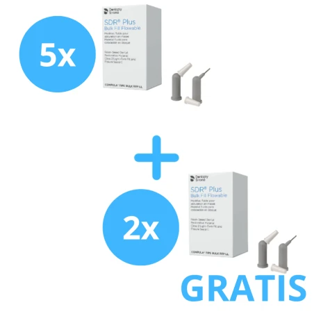 5 x SDR Plus Refill ( 15 kompiul ) + Gratis ( 2 x SDR Plus Refill A2 15 kompiul )