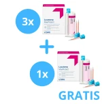 3 x DMG Luxatemp MaxProtect 50ml + 15 końcówek  + Gratis 1 x  DMG Luxatemp MaxProtect 50ml + 15 końcówek