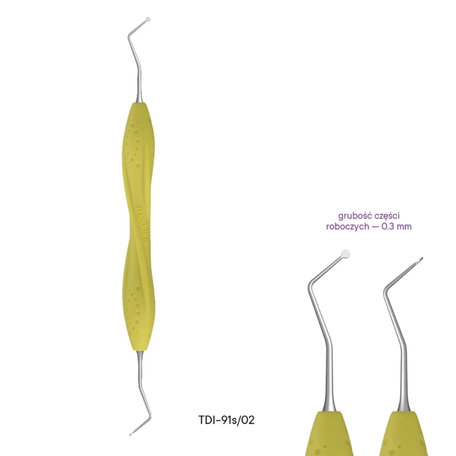 MEDDINS Upychadło do nici retrakcyjnych Typ 2 0,3mm by Maxim Belograd GENESIS Silikon