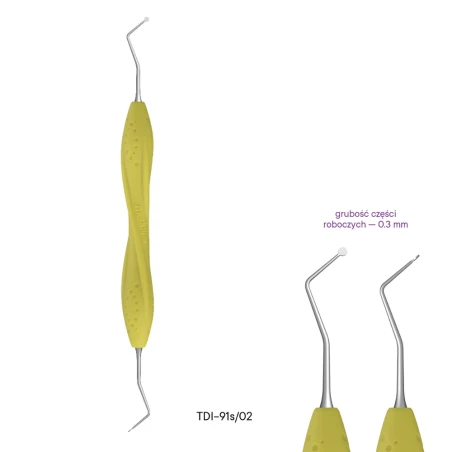 MEDDINS Upychadło do nici retrakcyjnych Typ 2 0,3mm by Maxim Belograd GENESIS Silikon