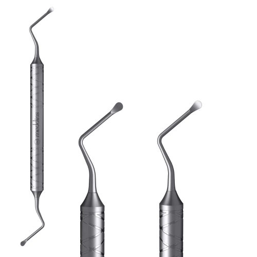 MEDDINS Łyżeczka kostna Lucas 2,5 mm