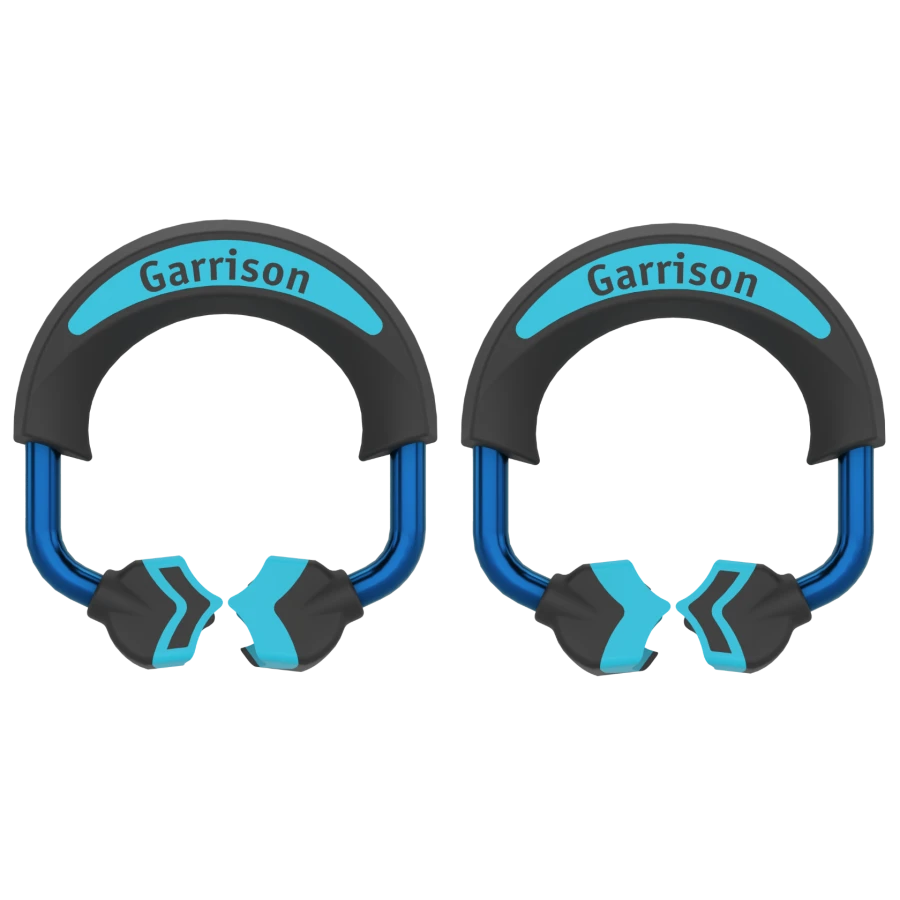 Pierścienie QUAD niskie niebieskie 2 szt Q400 Garrison