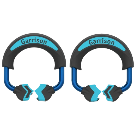 Pierścienie QUAD Niskie Niebieskie  Q400 Garrison 2 szt