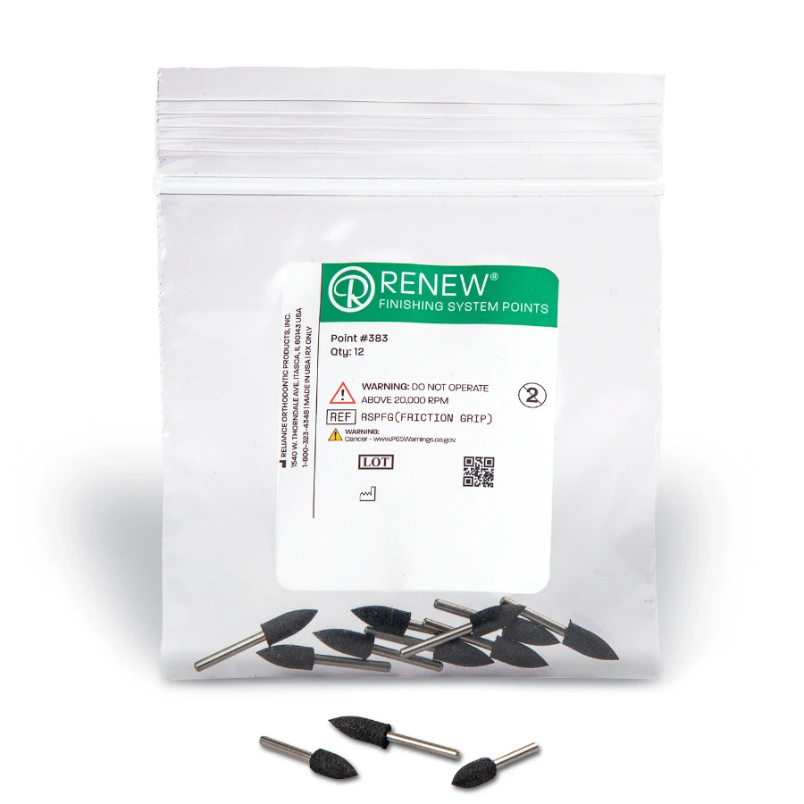 Reliance Renew Gumki do usuwania resztek kleju po zdjęciu zamków ortodontycznych