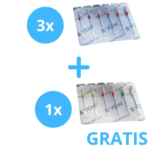 3 x Reciproc Minima + Gratis (1 x Reciproc Minima Assortyment 6 sztukowy )