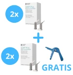 2x SDR Plus Eco (50 kompiul) + Gratis 2x SDR Plus Refill (15 kompiul) Universal + Pistolet do kompiul