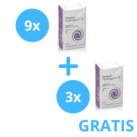 9 x ( Hydrogum 5 - 453g) + Gratis 3 x ( Hydrogum 5 - 453g)